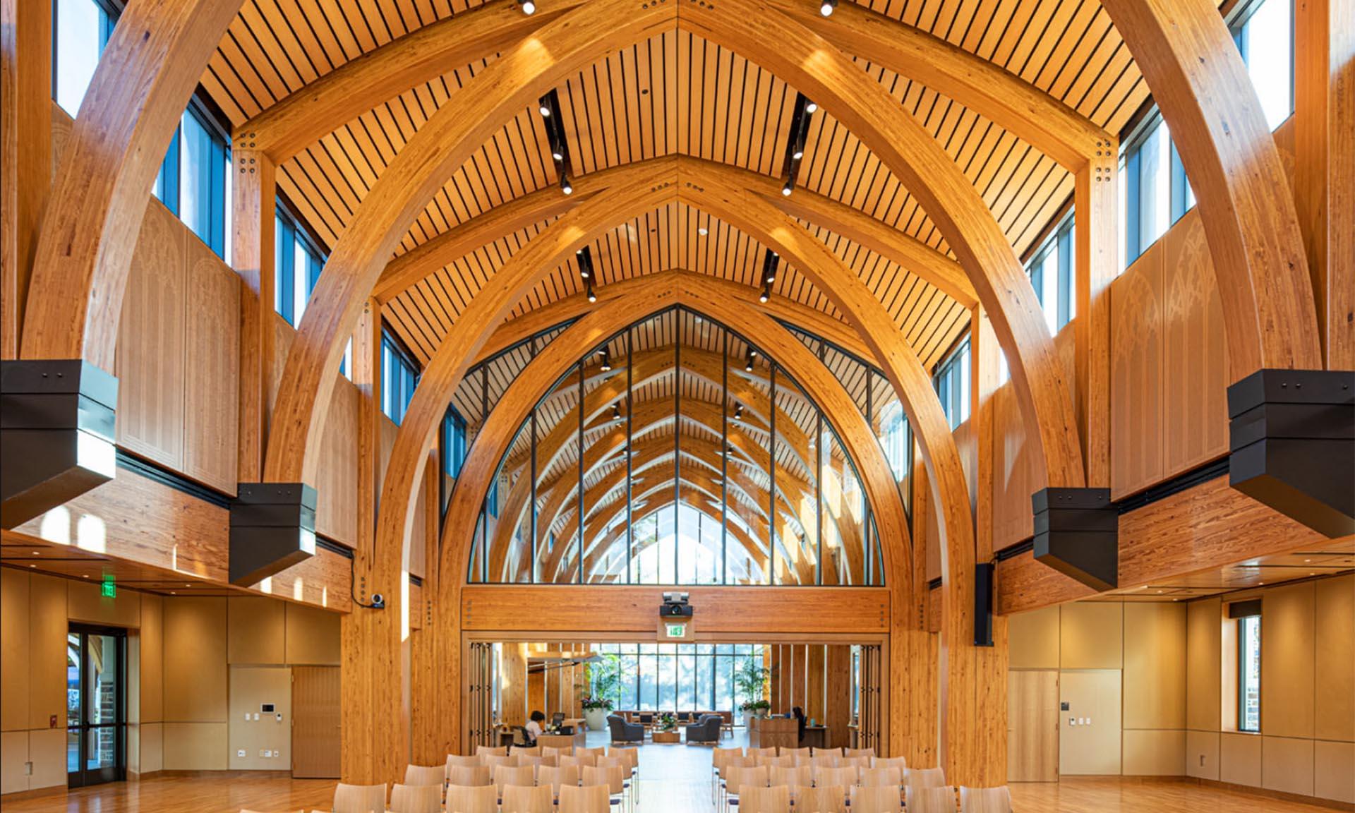 Karsh Alumni and Visitors Center, Duke University interior