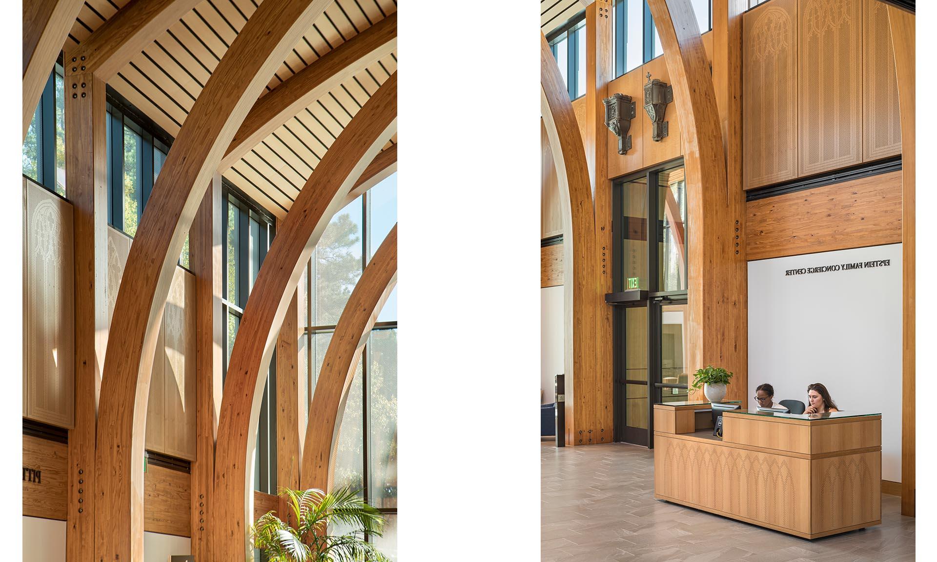 Karsh Alumni and Visitors Center, Duke University interior